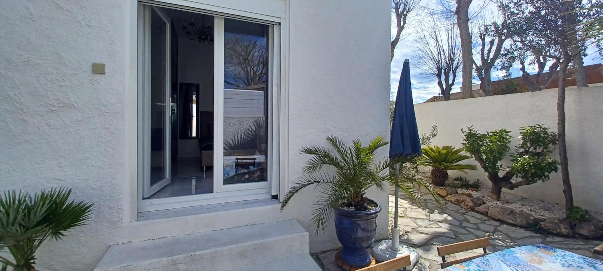 Appartement Avec Jardin Et Spa Valras-Plage Exterior photo